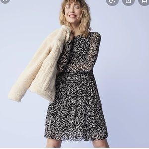 Black long sleeve dress